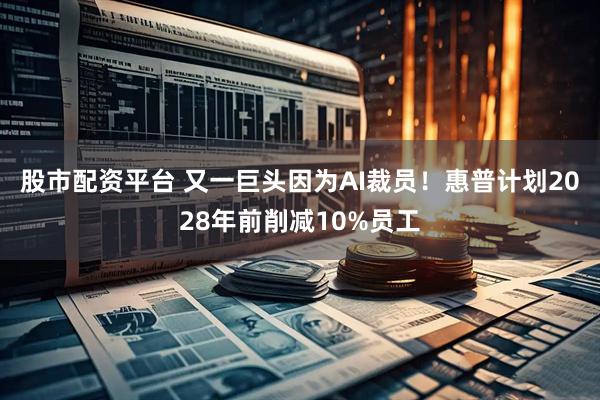 股市配资平台 又一巨头因为AI裁员！惠普计划2028年前削减10%员工